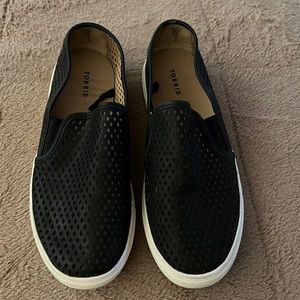 Torrid Black Slip On Sneakers